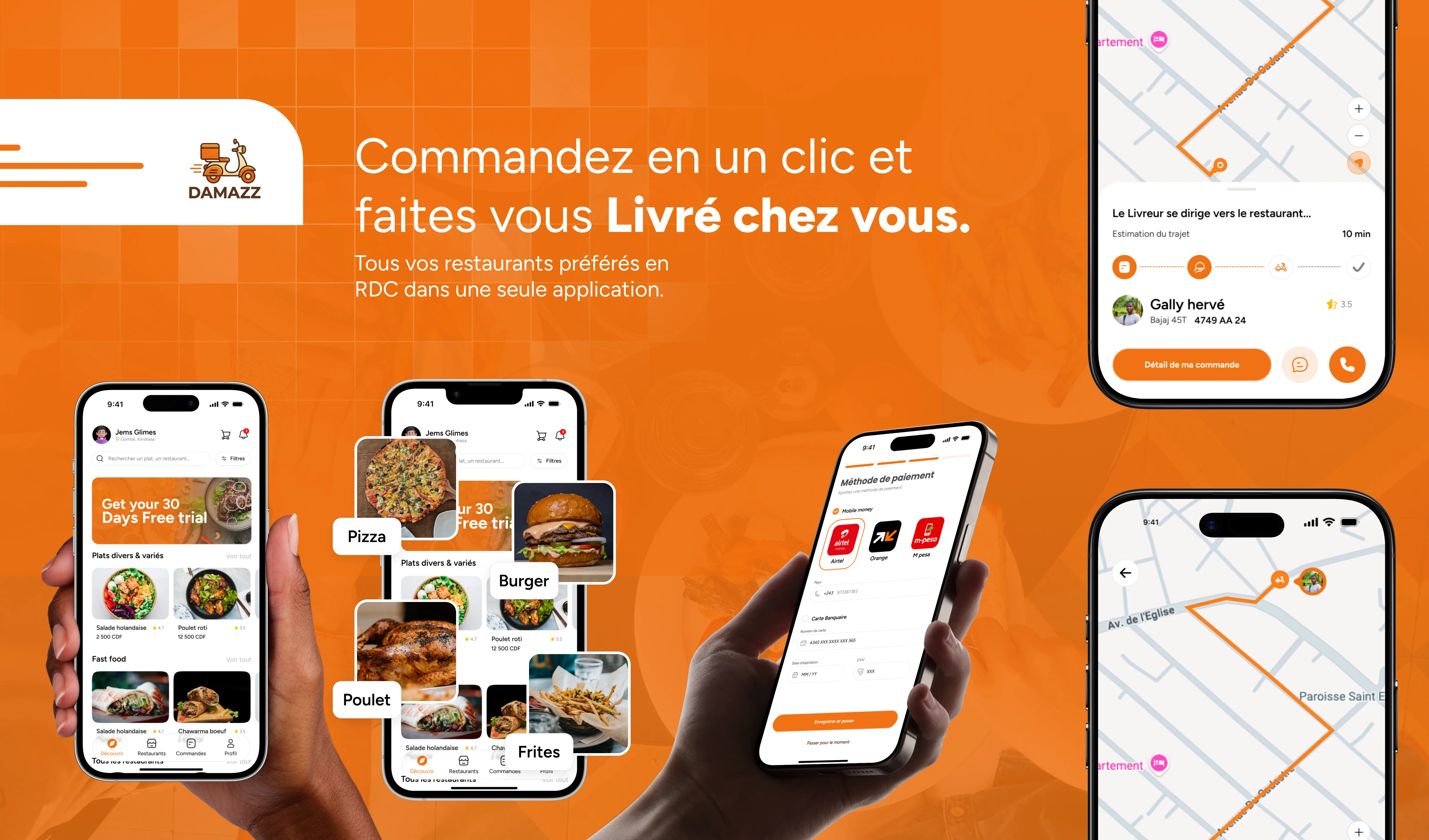 Application mobile de commande & livraison.